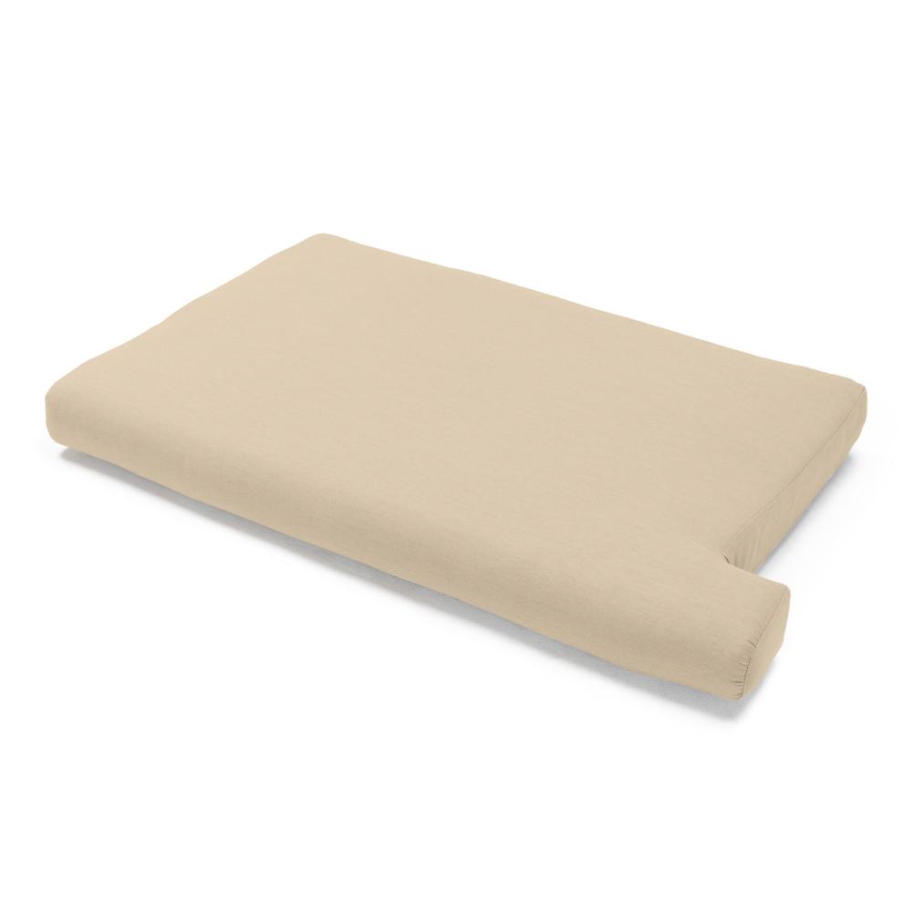 Portofino® Comfort 96in Sofa Left Base Cushion - Heather Beige