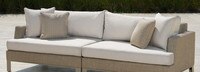 Portofino® Sling 96in Sofa Left Base Cushion - Beige Fennel