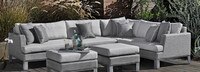 Portofino® Sling 96in Sofa Left Base Cushion - Space Gray