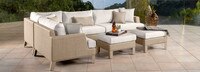 Portofino® Sling 96in Sofa Right Base Cushion - Beige Fennel