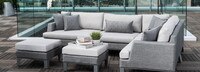 Portofino® Sling 96in Sofa Right Base Cushion - Space Gray
