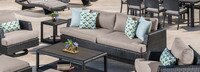 Portofino® Comfort 88in Sofa Back Cushion - Taupe Mist