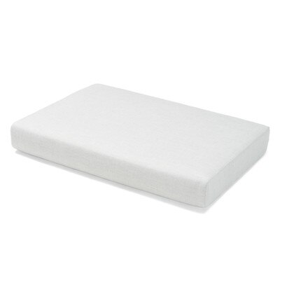 Capri™ 88in Sofa Left Base Cushion - Cast Silver