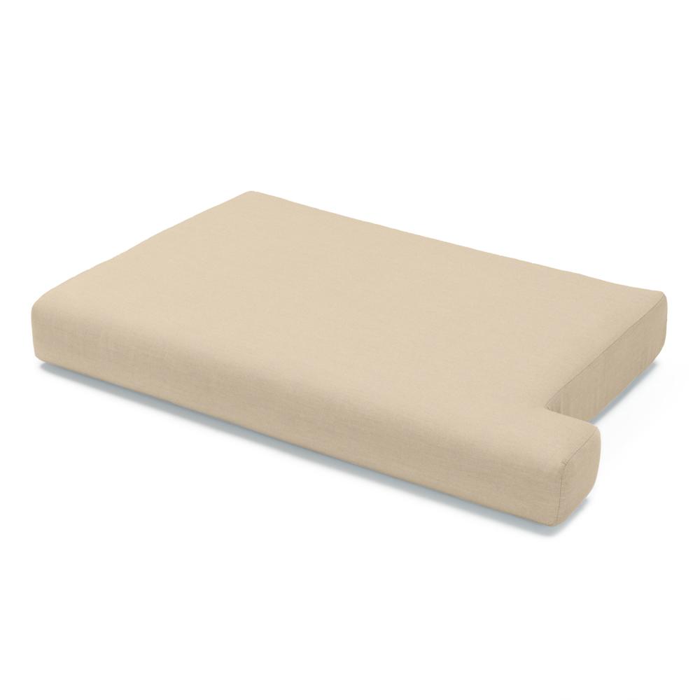 Portofino® Comfort 88in Sofa Left Base Cushion - Heather Beige
