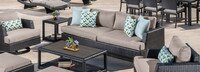 Portofino® Comfort 88in Sofa Left Base Cushion - Taupe Mist