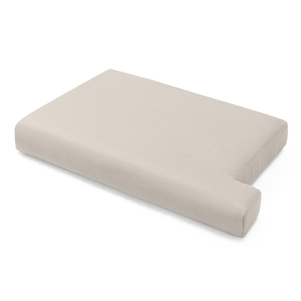 Portofino® Comfort 88in Sofa Left Base Cushion - Taupe Mist