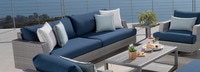 Portofino® Comfort 88in Sofa Right Base Cushion - Laguna Blue
