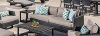 Portofino® Comfort 88in Sofa Right Base Cushion - Taupe Mist