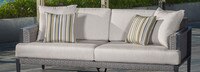 Vistano® 76in Sofa Left Base Cushion - Flax