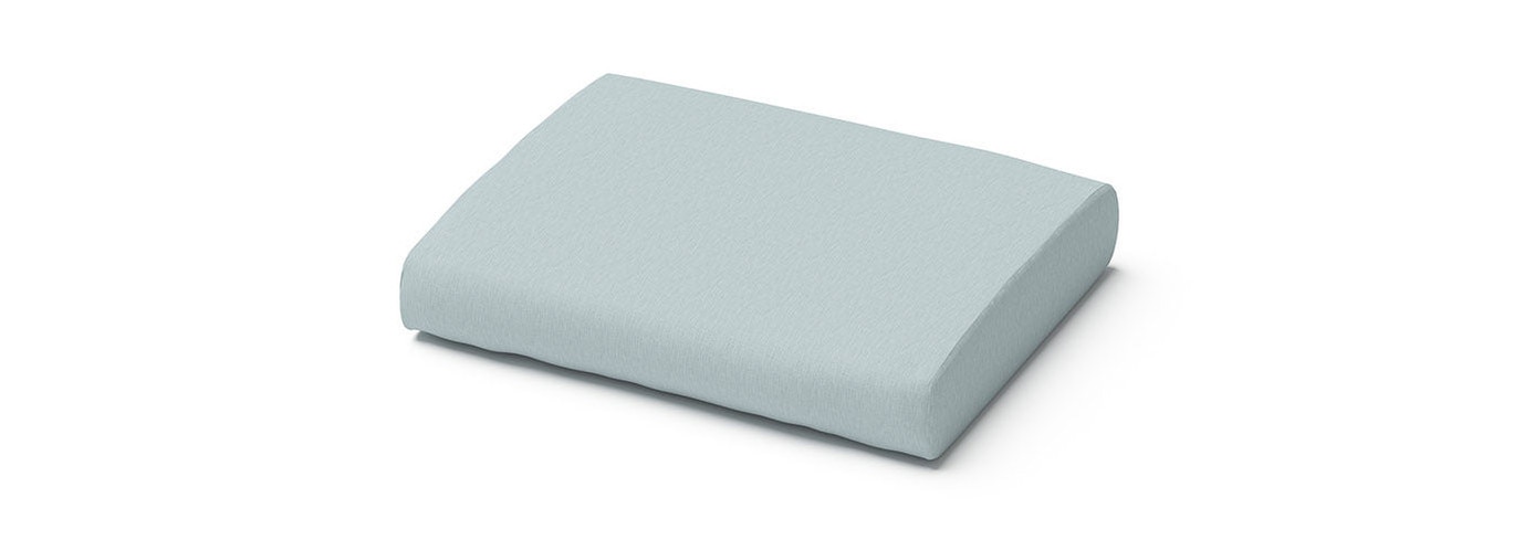 Milea 76in Sofa Base Cushion - Mist Blue