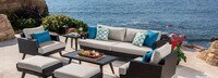 Portofino® Casual 88in Sofa Back Cushion - Dove Gray