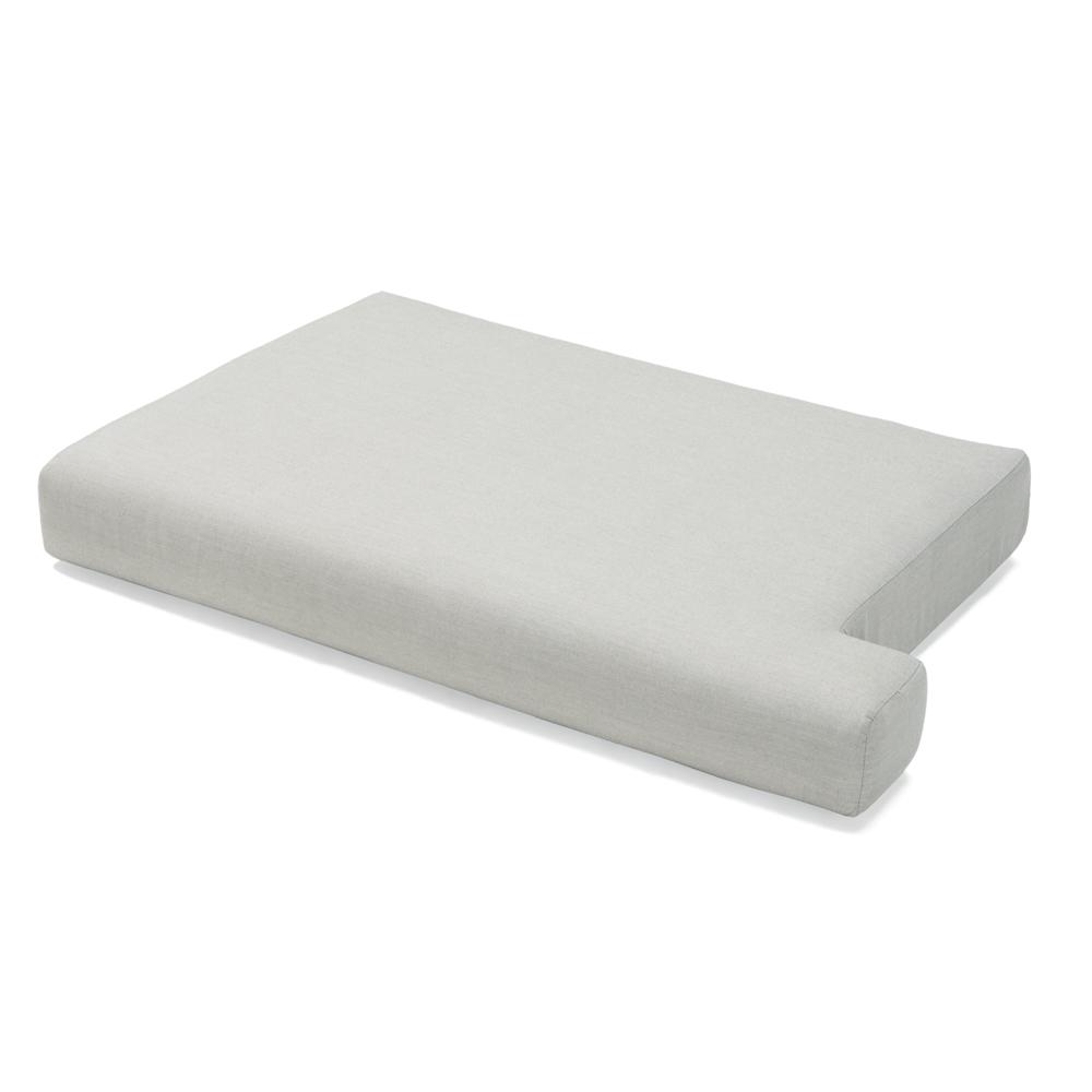 Portofino® Casual 88in Sofa Left Base Cushion - Dove Gray