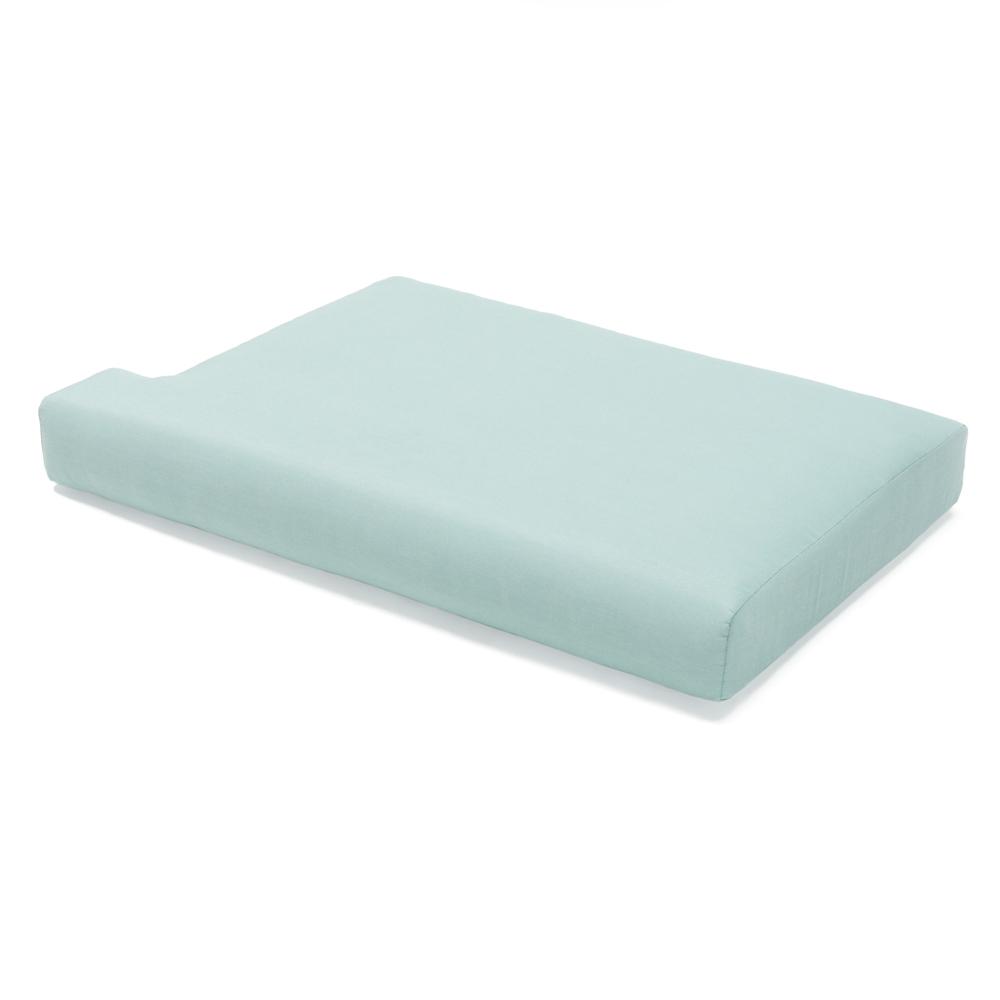Portofino® Casual 88in Sofa Right Base Cushion - Spa Blue