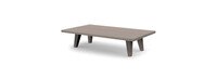 Del Mar Outdoor 48" Rectangle Coffee Table - Weathered Teak