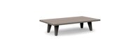 Del Mar Outdoor 48" Rectangle Coffee Table - Weathered Teak