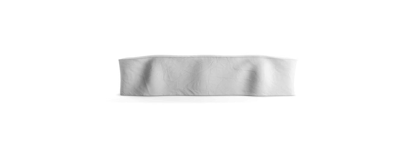 Del Mar Outdoor 60" Rectangle Coffee Table Cover - Gray