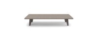 Del Mar Outdoor 60" Rectangle Coffee Table - Weathered Teak
