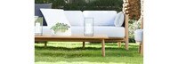 Santorini Outdoor 60" Rectangle Coffee Table - Natural Teak