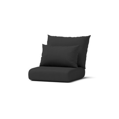 Modular Outdoor Club Chair Replacement Cushion Set