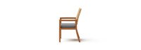 Mili™ Set of 6 Sunbrella® Outdoor Dining Chairs - Charcoal Gray