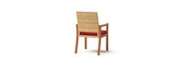 Mili™ Set of 6 Sunbrella® Outdoor Dining Chairs - Sunset Red