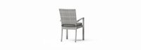 Cannes™ Set of 8 Sunbrella® Outdoor Dining Chairs - Charcoal Gray