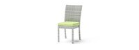 Cannes™ Set of 8 Sunbrella® Outdoor Dining Chairs - Ginkgo Green