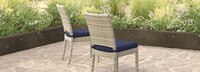 Cannes™ Set of 8 Sunbrella® Outdoor Dining Chairs - Navy Blue