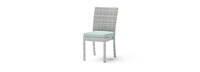 Cannes™ Set of 8 Sunbrella® Outdoor Dining Chairs - Spa Blue