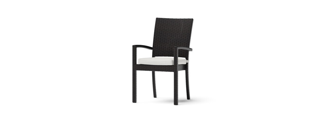 Deco™ 8 Piece Sunbrella® Outdoor Dining Chairs - Bliss Linen