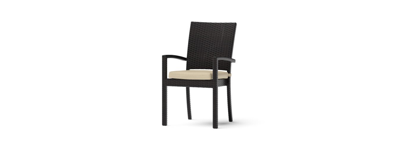 Deco™ 8 Piece Sunbrella® Outdoor Dining Chairs - Maxim Beige