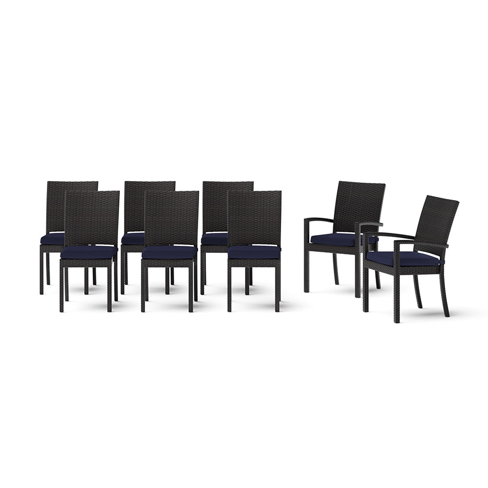Deco™ Set of 8 Sunbrella® Outdoor Dining Chairs