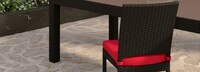Deco™ 8 Piece Sunbrella® Outdoor Dining Chairs - Sunset Red