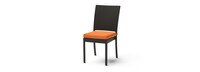 Deco™ Set of 8 Sunbrella® Outdoor Dining Chairs - Tikka Orange