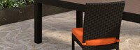 Deco™ Set of 8 Sunbrella® Outdoor Dining Chairs - Tikka Orange