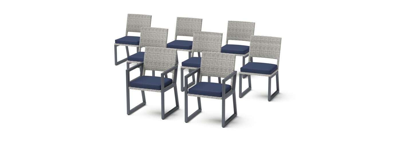 RST Brands Milo Sunbrella Outdoor Dining Chairs