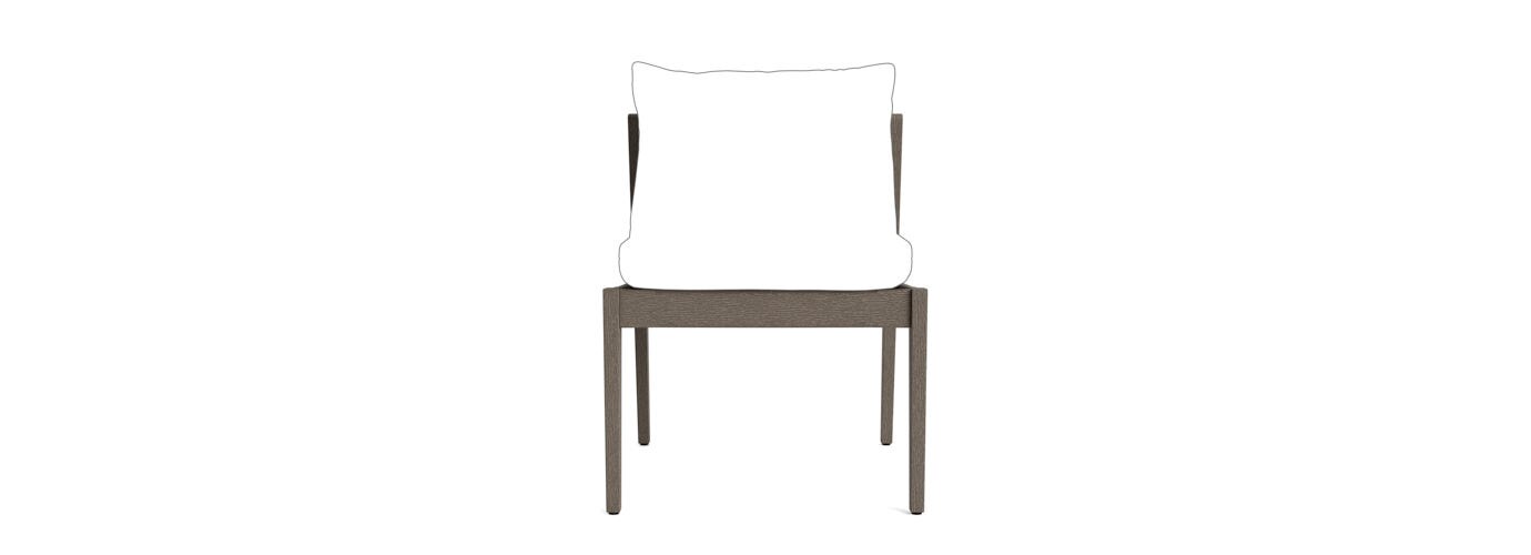 Del Mar Outdoor Dining Side Chair Frame - Thumbnail 2