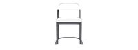 Sanibel Outdoor Dining Side Chair Frame - Zinc