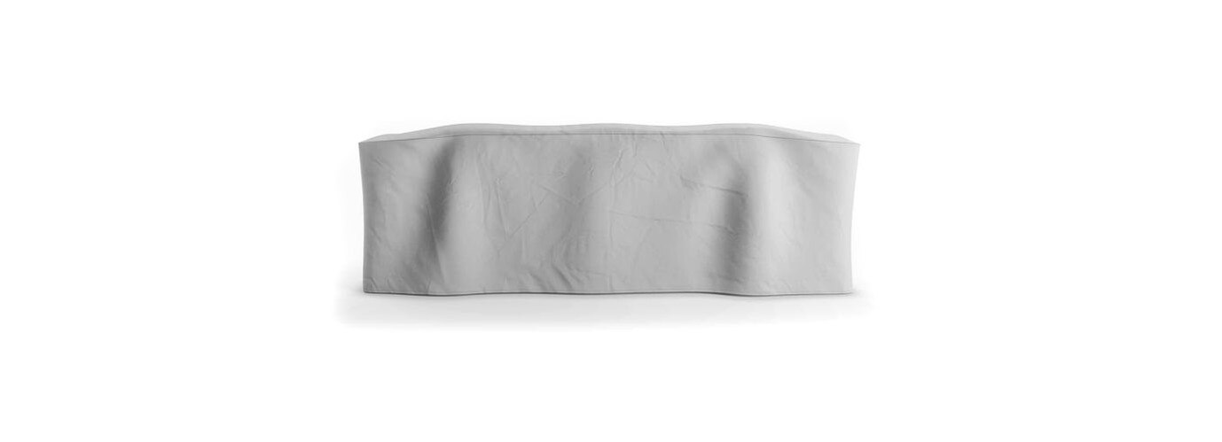 Sanibel Outdoor 108" Rectangle Dining Table Cover - Gray