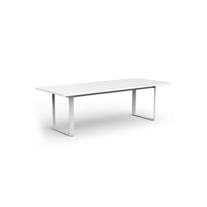Sanibel Outdoor 108" Rectangle Dining Table - White