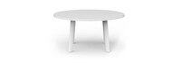 Santorini Outdoor 48" Round Dining Table - White