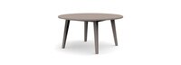 Del Mar Outdoor 60" Round Dining Table - Weathered Teak
