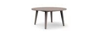 Del Mar Outdoor 60" Round Dining Table - Weathered Teak