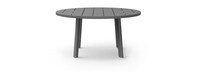 Santorini Outdoor 72" Round Dining Table - Zinc