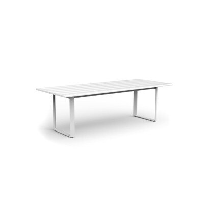 Sanibel Outdoor 96" Rectangle Dining Table - White