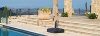 Portofino® Comfort 10' Sunbrella® Outdoor Resort Umbrella - Heather Beige