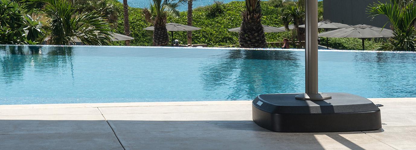 Portofino Comfort Umbrella Base with Foot Pedal - Thumbnail 2