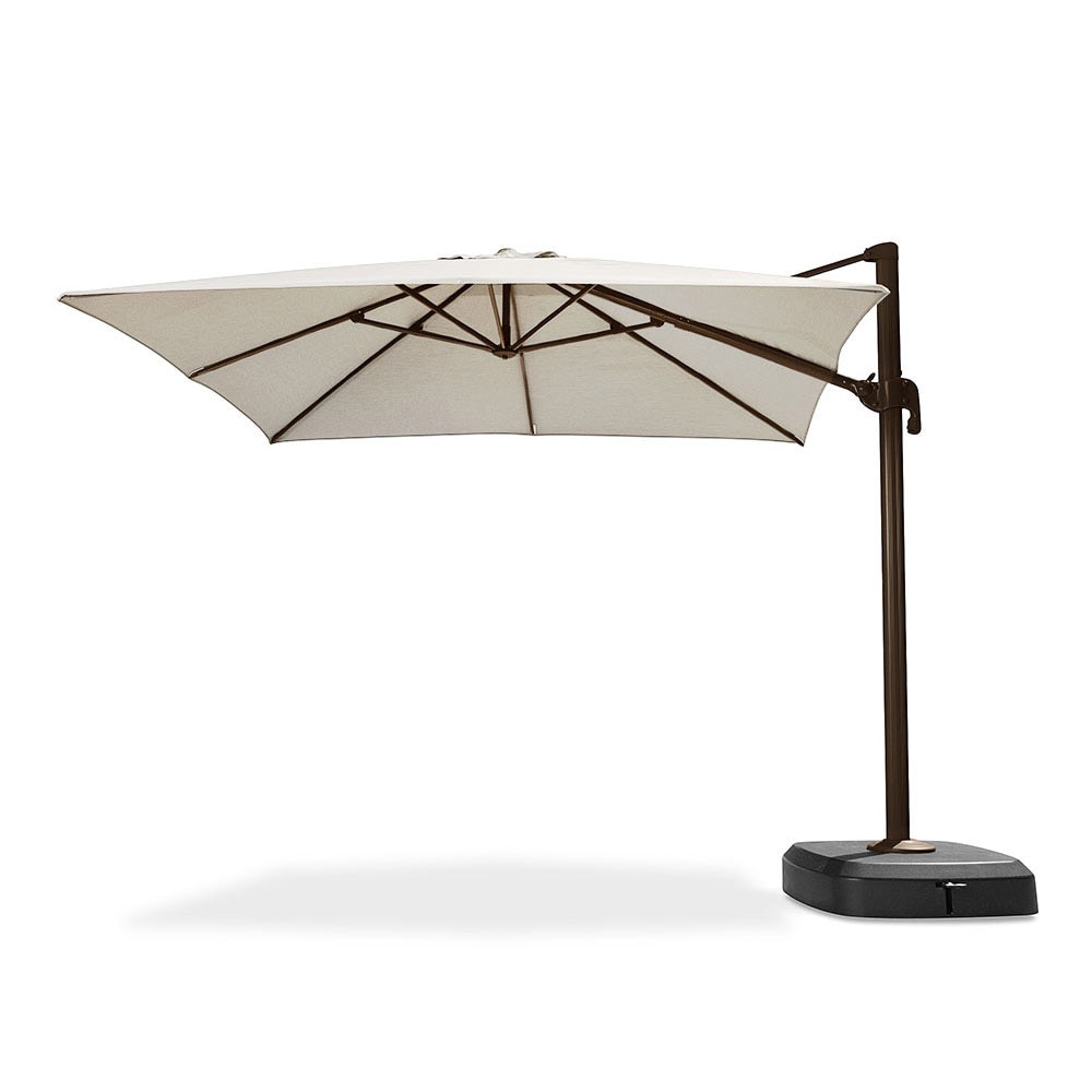 Portofino® Comfort 10 Sunbrella® Outdoor Resort Umbrella - Canvas Flax