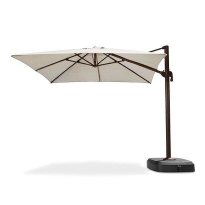 Portofino® Comfort 10' Sunbrella® Outdoor Resort Umbrella - Canvas Flax