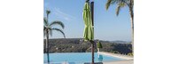 Modular Outdoor 10' Sunbrella® Round Umbrella - Ginkgo Green